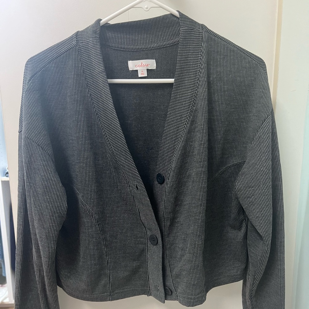 Soft grey cardigan